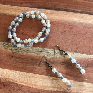 Bracelet and Earrings set